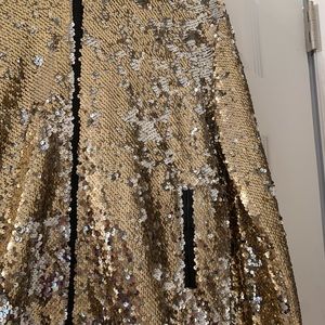 Gold to silver sequin Jacket